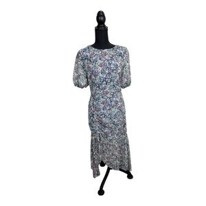 ASTR Floral Puff Sleeve Dress Size M